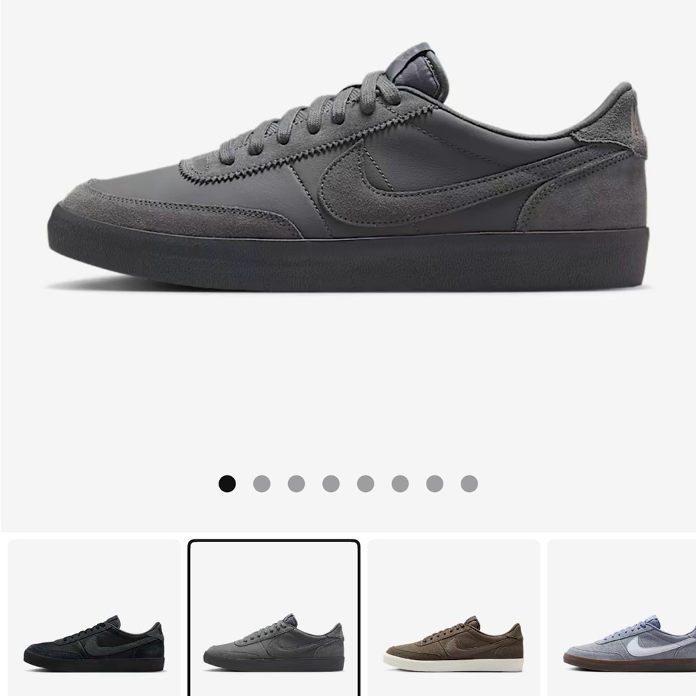 Nike Men's Dark Gray Sneakers